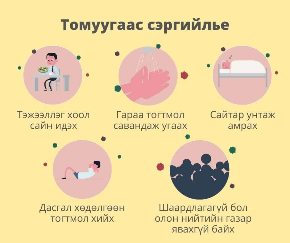 Томуу, томуу төст өвчнөөс урьдчилан сэргийльe❗